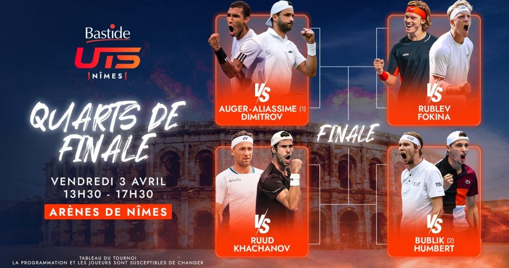 Bastide UTS 2026 Nîmes quarterfinals